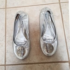 Rampage Shoes - Silver Flats Rampage Shoes - Silver Flats
